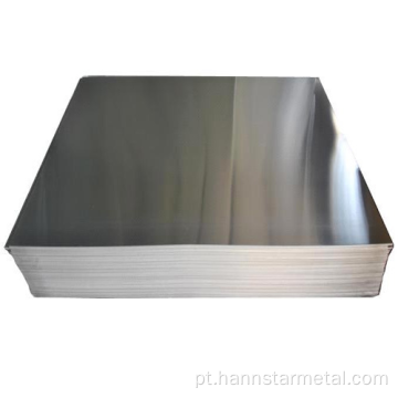 Placa de folha de alumínio 1050 1060 grossa de alta qualidade